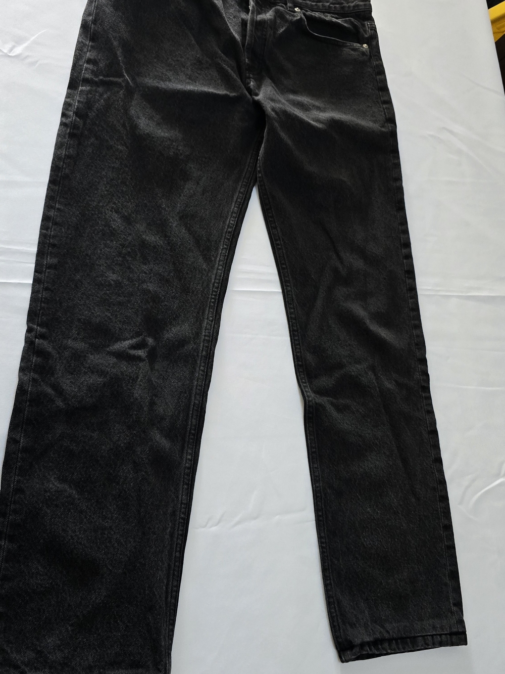 A.P.C. New Standard black denim jeans.